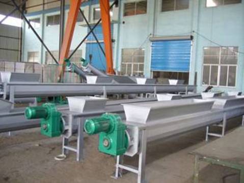 螺旋輸送機(jī)多臺展示