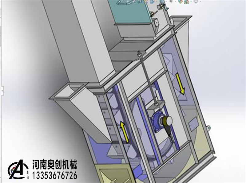 雙通道斗式提升機(jī)機(jī)尾 雙通道斗式提升機(jī)機(jī)尾
