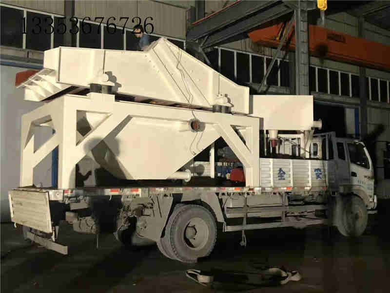 洗沙生產(chǎn)線中脫水篩可以把沙脫水到什么樣的程度？